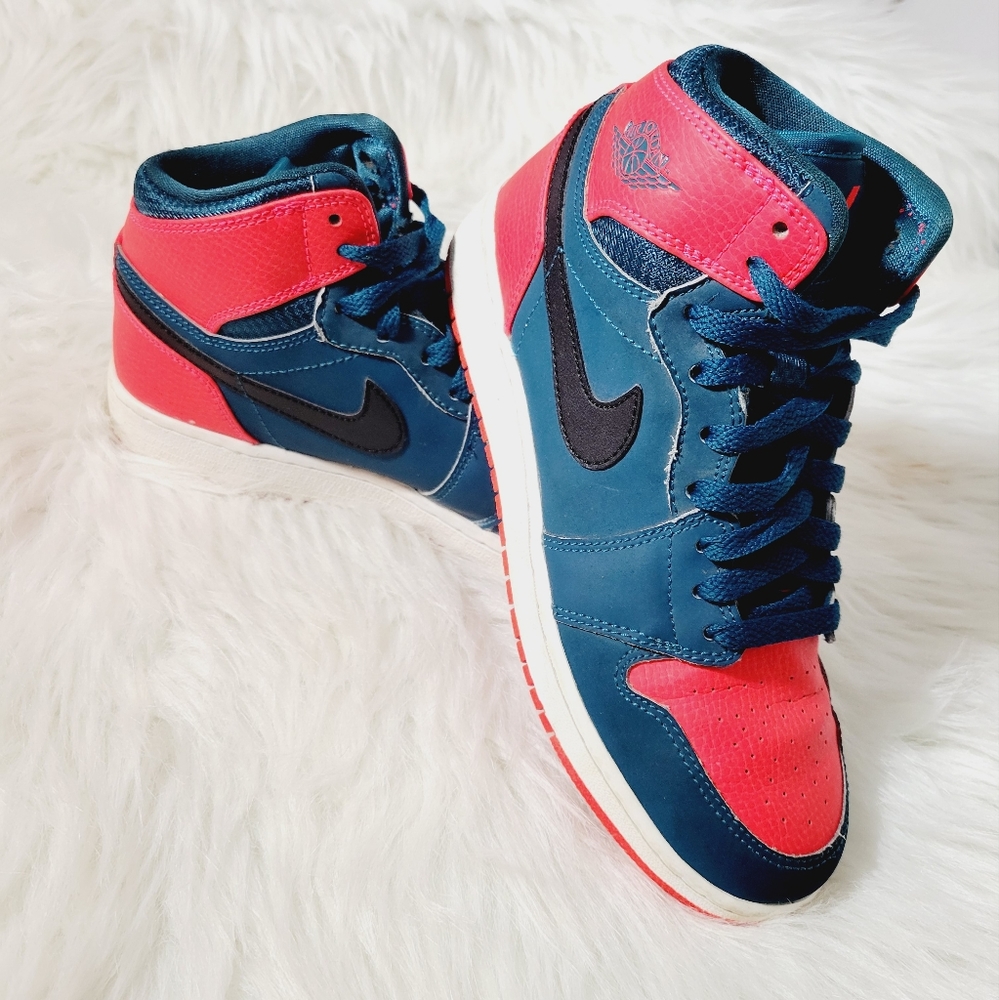 New Air Jordan 1 Retro Russell Westbrook High Top Colorful Sneakers Kicks 5.5Y - Picture 1 of 6
